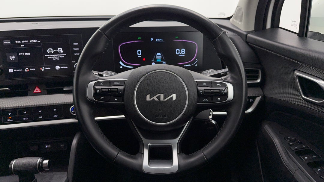 2021 Kia Sportage S (AWD), Automatic, 105519 km, Steering Wheel Close-up