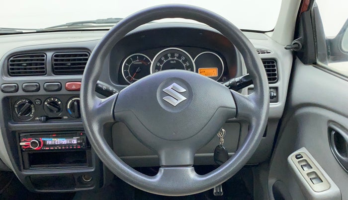 2010 Maruti Alto K10 VXI, Petrol, Manual, 42,491 km, Steering Wheel Close Up
