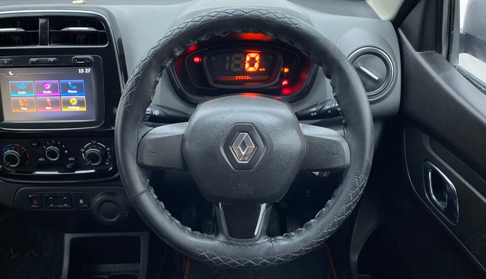 2018 Renault Kwid 1.0 RXT Opt, Petrol, Manual, 29,766 km, Steering Wheel Close Up