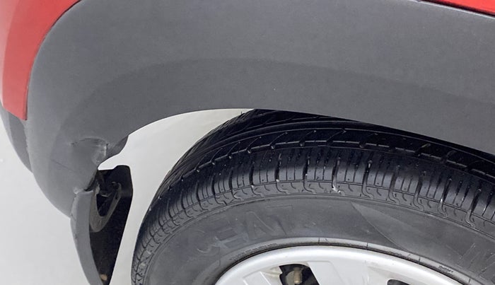 2018 Renault Kwid 1.0 RXT Opt, Petrol, Manual, 29,766 km, Right quarter panel - Cladding has minor damage