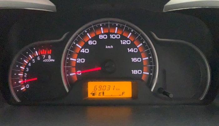2014 Maruti Alto K10 VXI P, Petrol, Manual, 69,145 km, Odometer Image