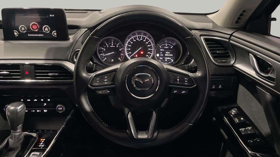 2023 Mazda CX-9 Sport (FWD), Automatic, 71545 km, Steering Wheel Close-up