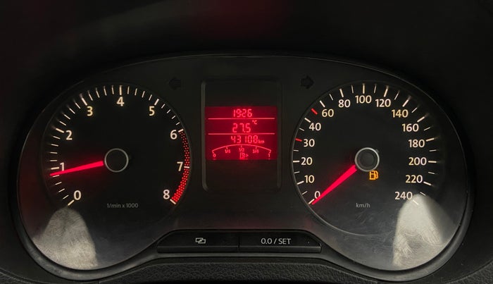 2011 Volkswagen Polo COMFORTLINE 1.2L PETROL, Petrol, Manual, 43,181 km, Odometer Image