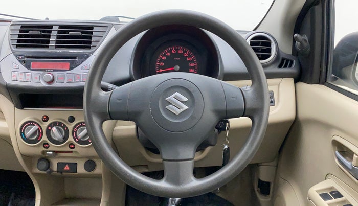 2012 Maruti A Star VXI, Petrol, Manual, 36,348 km, Steering Wheel Close Up