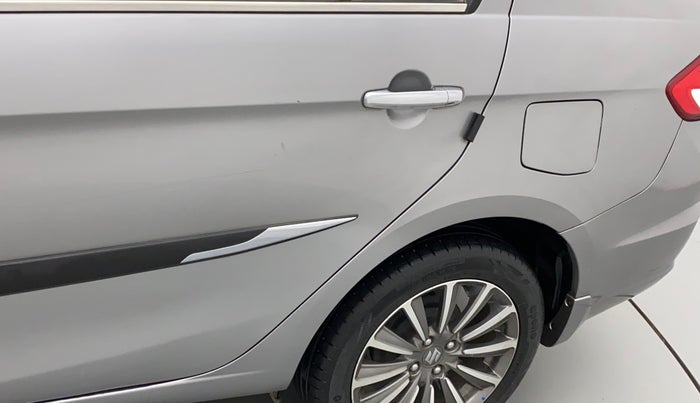 2019 Maruti Ciaz ALPHA  AT 1.5 SHVS PETROL, Petrol, Automatic, 45,144 km, Left quarter panel - Minor scratches