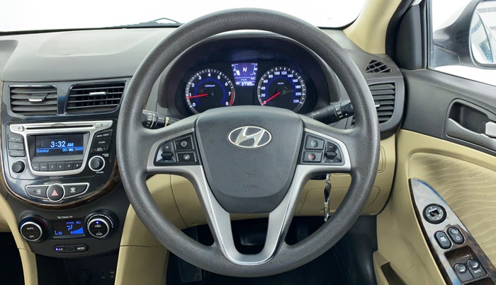 2016 Hyundai Verna FLUIDIC 1.6 VTVT S AT, Petrol, Automatic, 38,026 km, Steering Wheel Close Up