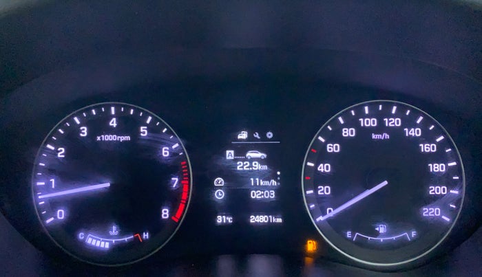 2016 Hyundai Elite i20 ASTA 1.2, Petrol, Manual, 24,801 km, Odometer Image