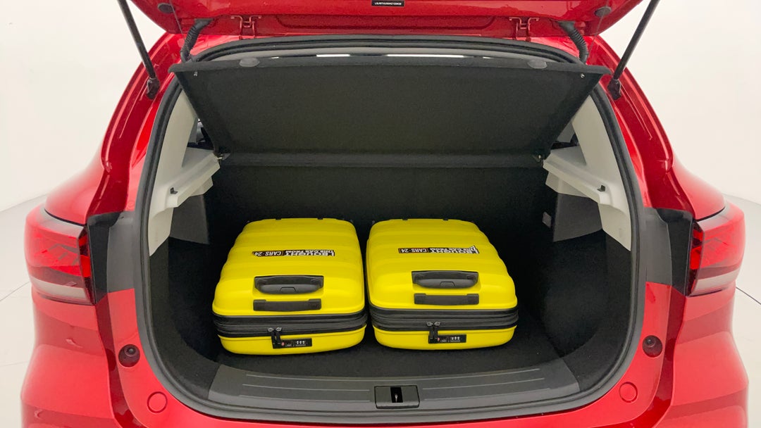 Boot Inside View with Luggage
