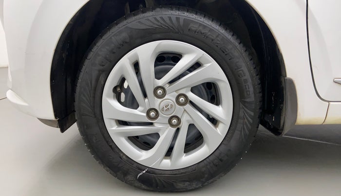 2020 Hyundai AURA S CNG, CNG, Manual, 37,676 km, Left Front Wheel