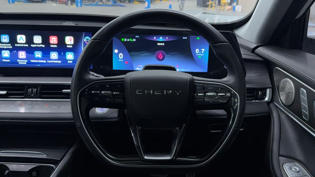 2024 Chery Tiggo 8 Pro Max Ultimate AWD, Automatic, 34588 km, Steering Wheel Close-up