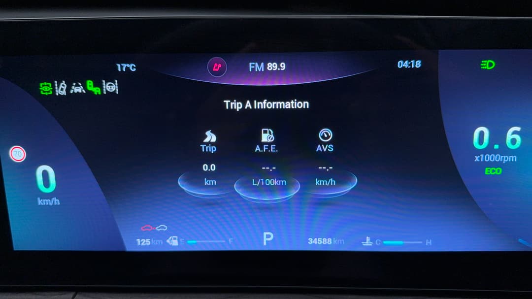 2024 Chery Tiggo 8 Pro Max Ultimate AWD, Automatic, 34588 km, Odometer View