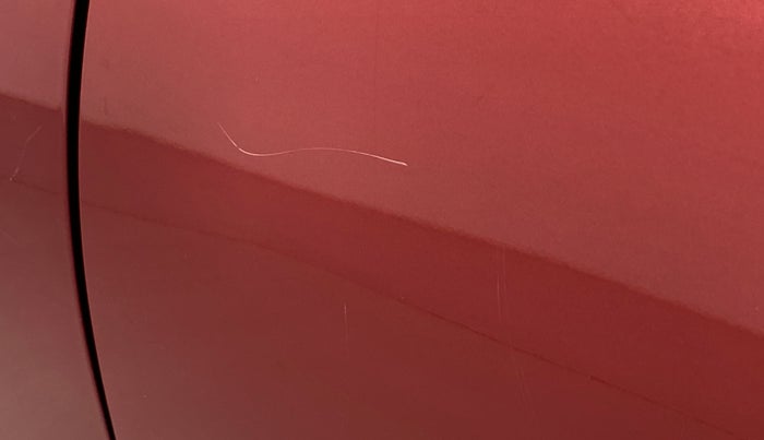 2018 Renault Kwid RXT 1.0 (O), Petrol, Manual, 34,810 km, Rear left door - Minor scratches