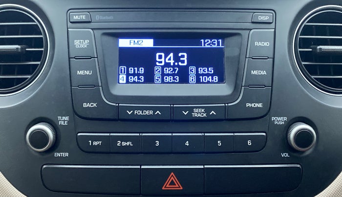 2019 Hyundai Xcent S 1.2, Petrol, Manual, 16,146 km, Infotainment System