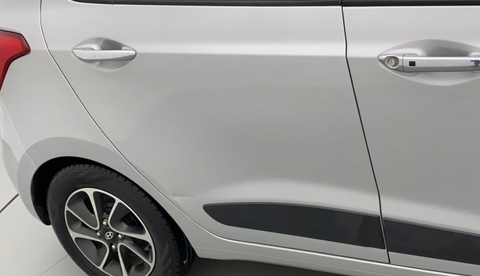 2017 Hyundai Grand i10 ASTA 1.2 KAPPA VTVT, CNG, Manual, 52,300 km, Right rear door - Slightly rusted
