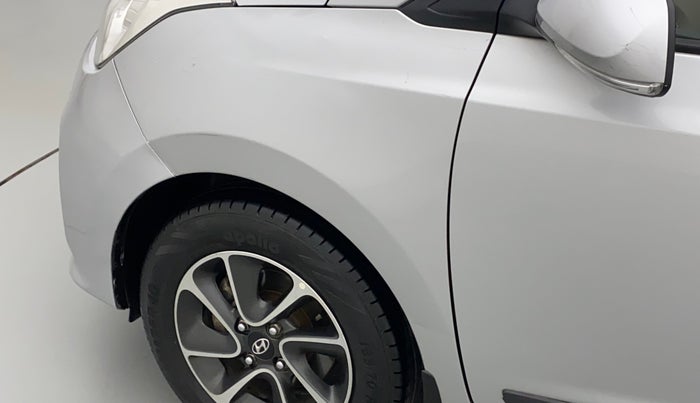 2017 Hyundai Grand i10 ASTA 1.2 KAPPA VTVT, CNG, Manual, 52,300 km, Left fender - Minor scratches