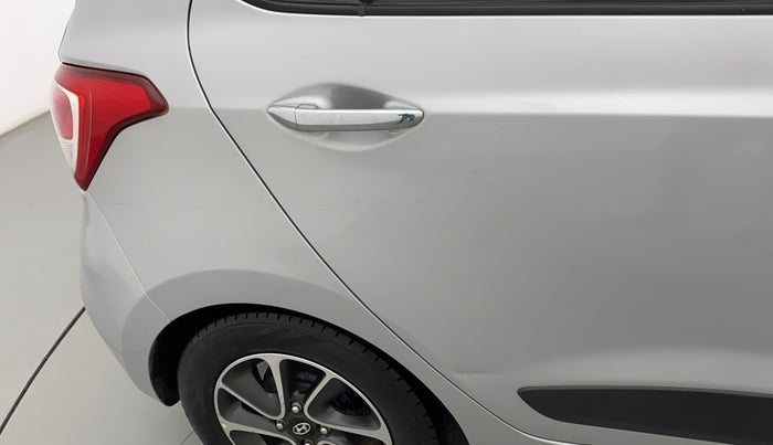 2017 Hyundai Grand i10 ASTA 1.2 KAPPA VTVT, CNG, Manual, 52,300 km, Right quarter panel - Minor scratches