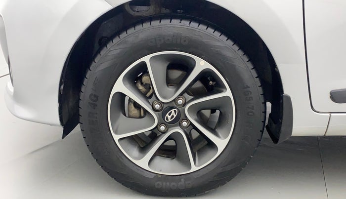 2017 Hyundai Grand i10 ASTA 1.2 KAPPA VTVT, CNG, Manual, 52,300 km, Left Front Wheel