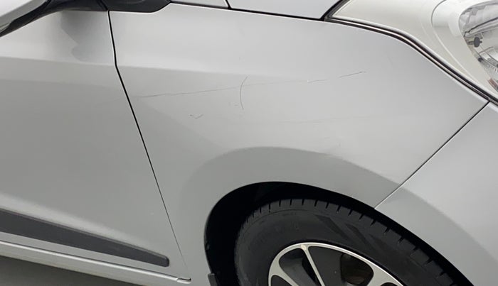 2017 Hyundai Grand i10 ASTA 1.2 KAPPA VTVT, CNG, Manual, 52,300 km, Right fender - Minor scratches
