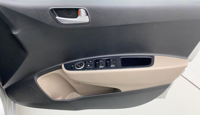 2017 Hyundai Grand i10 ASTA 1.2 KAPPA VTVT, CNG, Manual, 52,300 km, Driver Side Door Panels Control