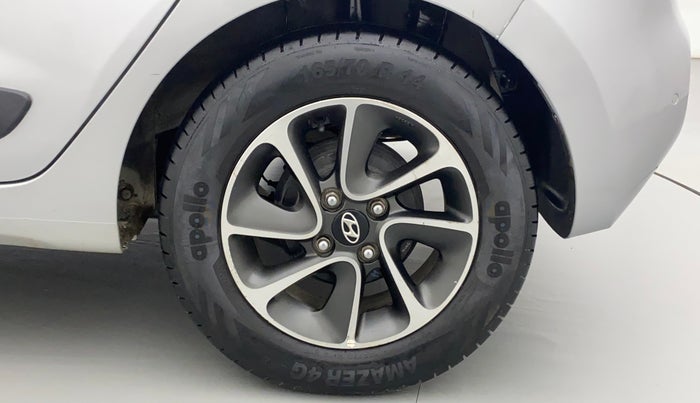 2017 Hyundai Grand i10 ASTA 1.2 KAPPA VTVT, CNG, Manual, 52,300 km, Left Rear Wheel