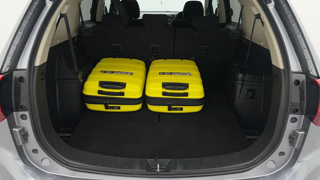 2017 Mitsubishi Outlander Ls Safety Pack (4x4) 7 Seats, Automatic, 111055 km, Boot Inside View with Luggage