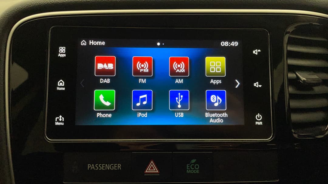 2017 Mitsubishi Outlander Ls Safety Pack (4x4) 7 Seats, Automatic, 111055 km, Infotainment System