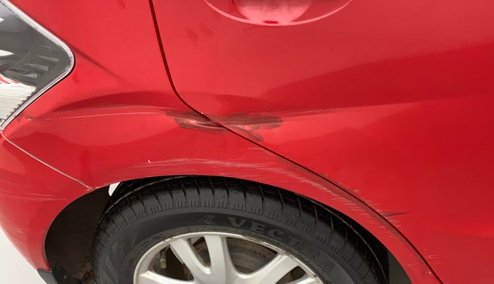 2014 Honda Brio VX AT, Petrol, Automatic, 93,107 km, Right quarter panel - Slightly dented