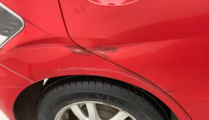 2014 Honda Brio VX AT, Petrol, Automatic, 93,107 km, Right quarter panel - Minor scratches