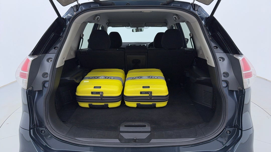 Boot Inside View with Luggage