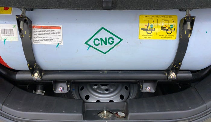 2018 Maruti Wagon R 1.0 LXI CNG, CNG, Manual, 15,299 km, Boot Inside