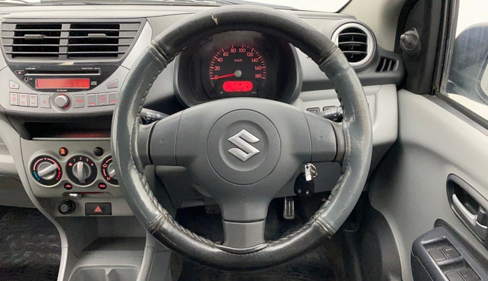 2011 Maruti A Star VXI, Petrol, Manual, 42,240 km, Steering Wheel Close Up