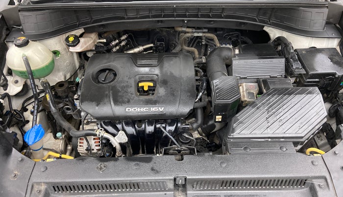 2018 Hyundai Tucson GLS 2WD AT PETROL, Petrol, Automatic, 62,523 km, Open Bonet