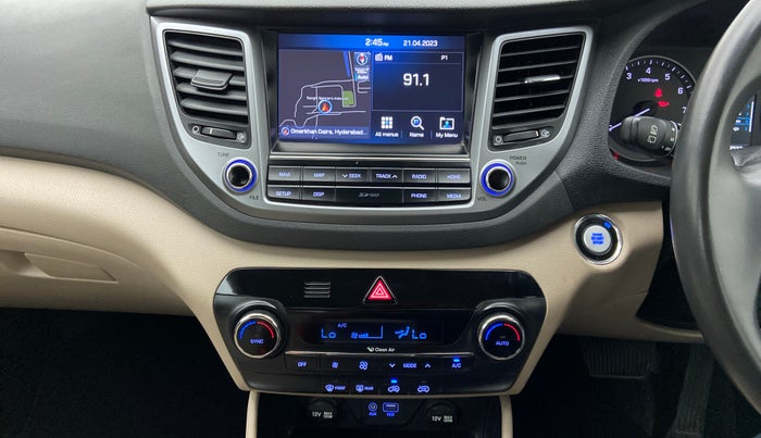 2018 Hyundai Tucson GLS 2WD AT PETROL, Petrol, Automatic, 62,523 km, Air Conditioner