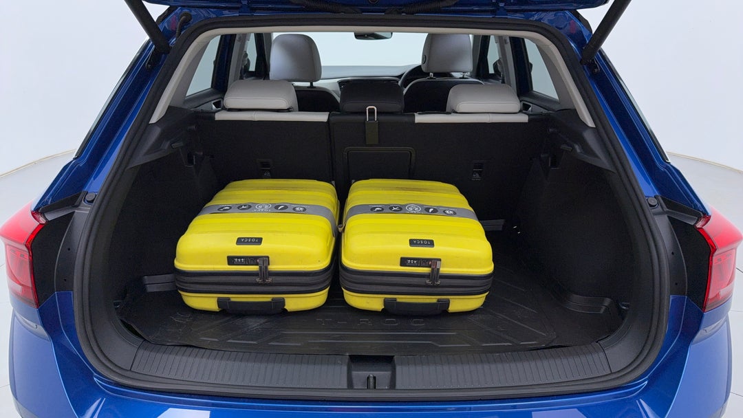 Boot Inside View with Luggage