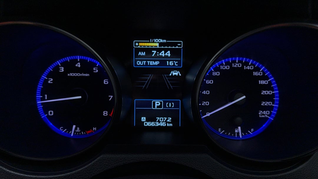 2019 Subaru Liberty 2.5i, Automatic, 66346 km, Odometer View