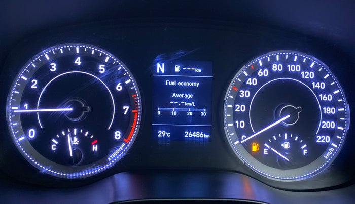 2020 Hyundai VENUE SX 1.0 GDI IMT, Petrol, Manual, 26,667 km, Odometer Image