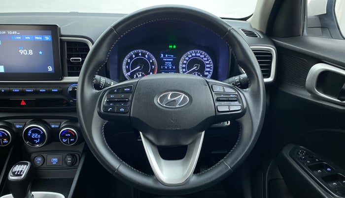 2020 Hyundai VENUE SX 1.0 GDI IMT, Petrol, Manual, 26,667 km, Steering Wheel Close Up