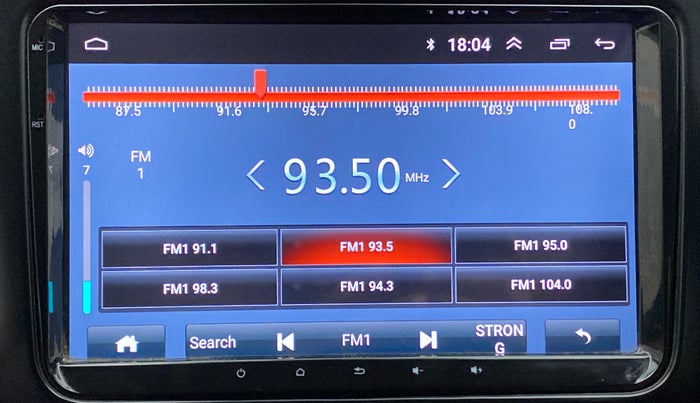 2019 Volkswagen Polo Trendline 1.0 L Petrol, Petrol, Manual, 60,455 km, Infotainment System