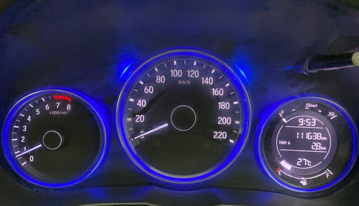 2016 Honda City 1.5L I-VTEC V MT, Petrol, Manual, 1,11,638 km, Odometer Image