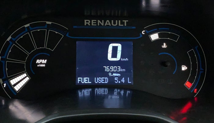 2020 Renault TRIBER RXZ, Petrol, Manual, 77,180 km, Odometer Image
