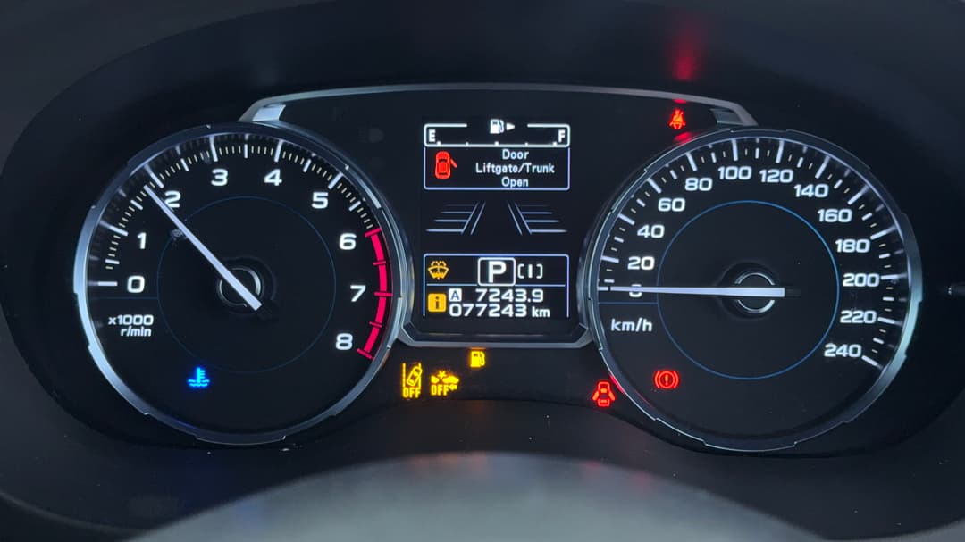 2018 Subaru Forester 2.5i-s, Automatic, 77243 km, Odometer View