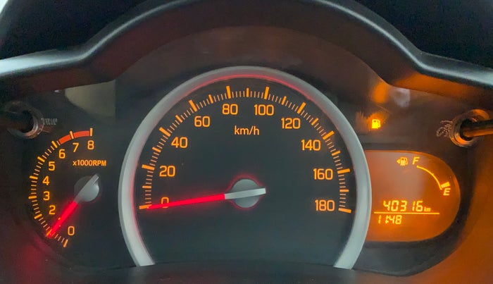 2015 Maruti Celerio ZXI, Petrol, Manual, 40,316 km, Odometer Image