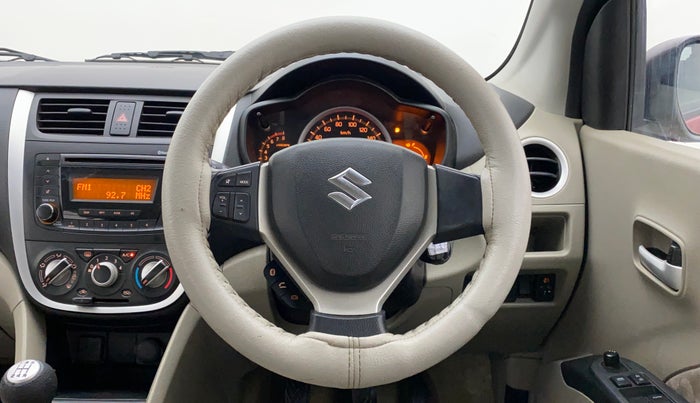 2015 Maruti Celerio ZXI, Petrol, Manual, 40,316 km, Steering Wheel Close Up