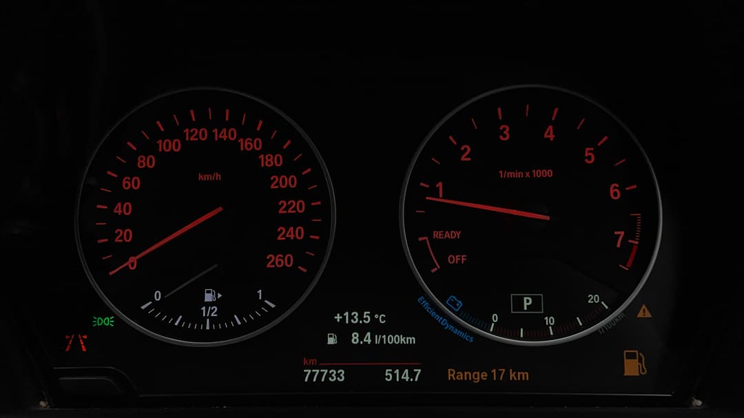 2018 BMW X1 Sdrive 18i M Sport, Automatic, 77733 km, Odometer View