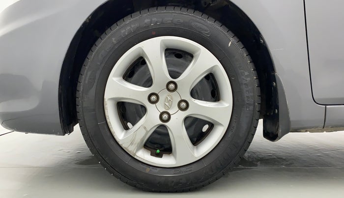 2013 Hyundai Verna FLUIDIC 1.6 EX VTVT AT, Petrol, Automatic, 92,258 km, Left Front Wheel