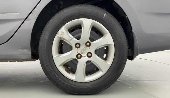 2013 Hyundai Verna FLUIDIC 1.6 EX VTVT AT, Petrol, Automatic, 92,258 km, Left Rear Wheel