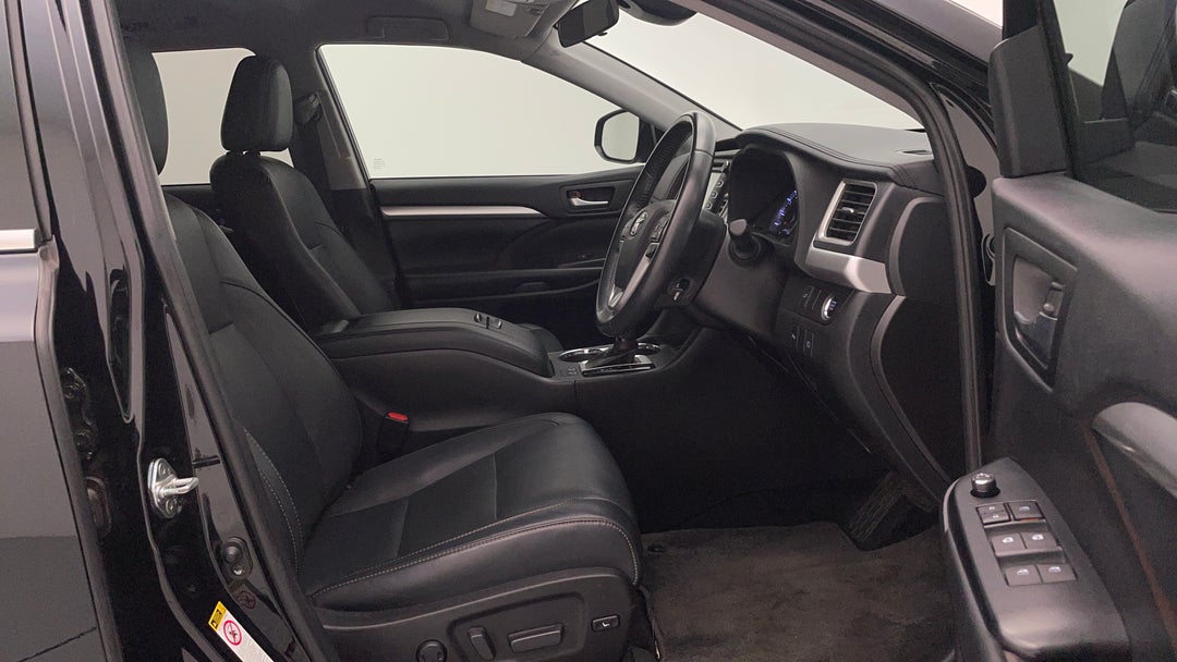 Right Side Front Door Cabin View