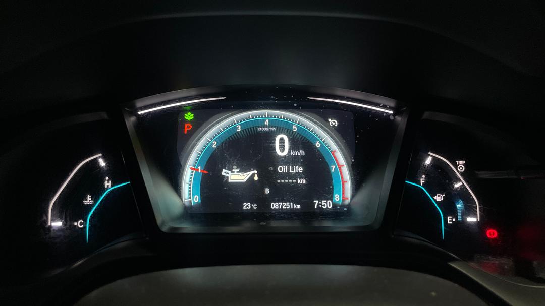 2017 Honda Civic Vti-l, Automatic, 87251 km, Odometer View