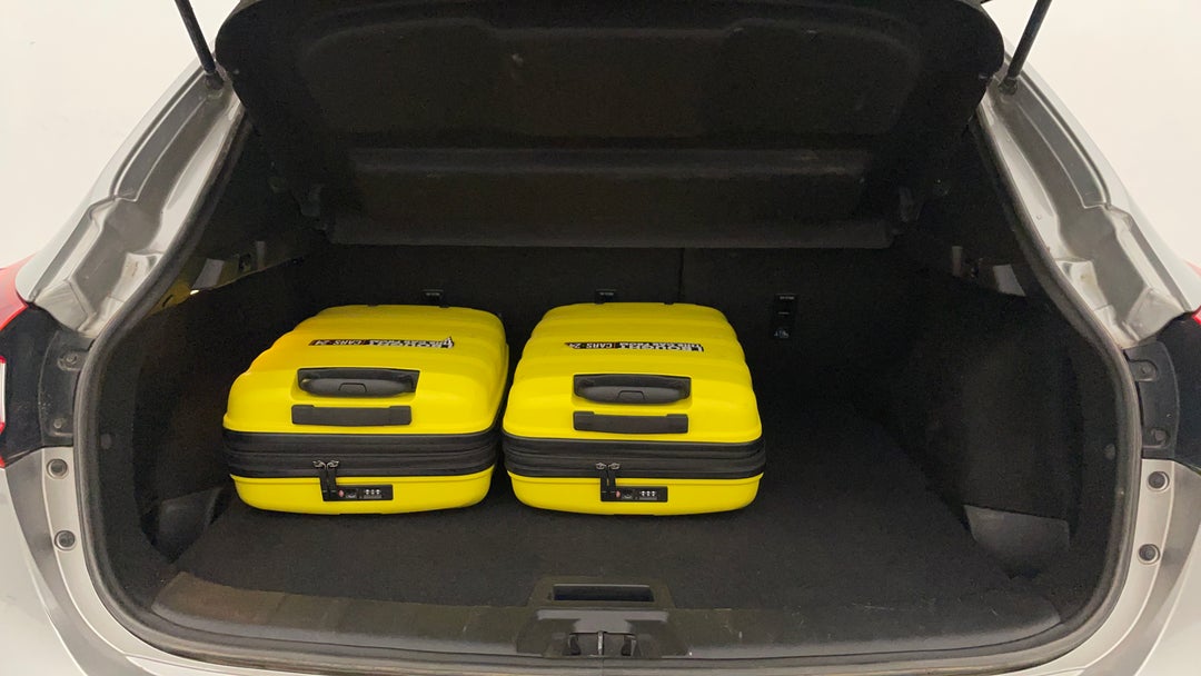 Boot Inside View with Luggage