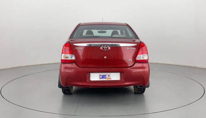 2012 Toyota Etios G, Petrol, Manual, 67,685 km, Back/Rear